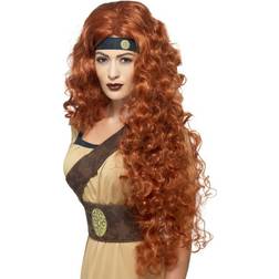 Smiffys Medieval Warrior Queen Wig