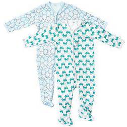 Pippi Pyjamas 2-pack - Lightblue (3821-700)