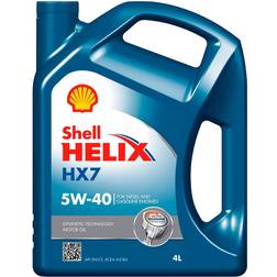 Shell Helix HX7 5W-40 Motorolie 4L