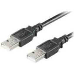 MicroConnect USB A - USB A 2.0 2m