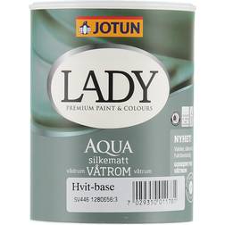 Jotun Lady Aqua Vådrumsmaling Hvid 0.68L