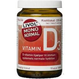 Livol Mono Normal D-Vitamin 220 stk