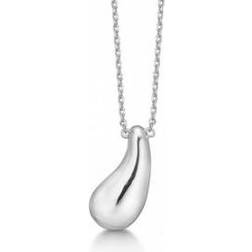 Mads Z Drop Necklace - Silver