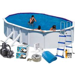 Swim & Fun Oval Pool Package 7.3x3.75x1.32m