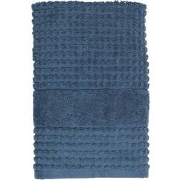 Juna Check Badehåndklæde Blå (100x50cm)