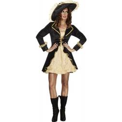 Smiffys Fever Piratkaptajn Kostume