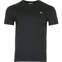 Lacoste Crew Neck Pima Bomuld T-shirt - Sort