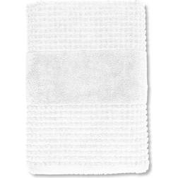 Juna Check Badehåndklæde Hvid (140x70cm)