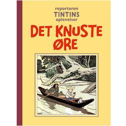 Reporteren Tintins oplevelser: Det knuste øre: fundamentalistisk retroudgave i sort-hvid (Indbundet, 2018)