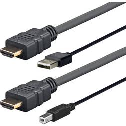 VivoLink HDMI/USB A- HDMI/USB B 3m