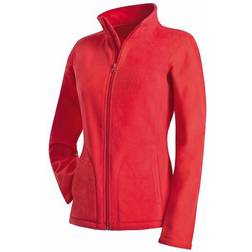 Stedman Active Fleece Jacket Women - Scarlet Red