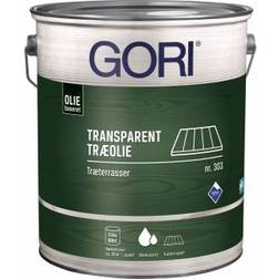Gori 303 Transparent Olie Sort 5L