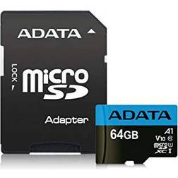 Adata Premier microSDXC Class 10 UHS-I U1 V10 A1 85/25MB/s 64GB +Adapter