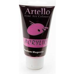 Artello Acrylic Paint Magenta Pink 75ml
