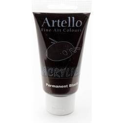 Artello Acrylic Pearlized Black 75ml