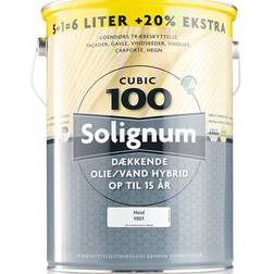Solignum Cubic 100 Træbeskyttelse Hvid 5L