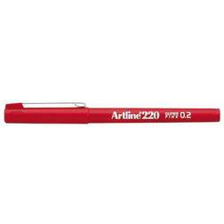 Artline EK 220 Fine Pen Red