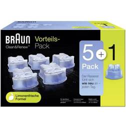 Braun Clean & Renew CCR 5+1 6-pack