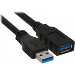 InLine USB A-USB A M-F 3.0 0.5m