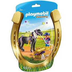 Playmobil Bondegård Groomer with Star Pony 6970