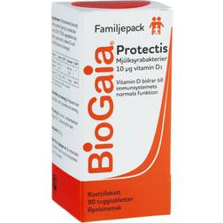 BioGaia Protectis Lactic Acid Bacteria And Vitamin D3 90 stk