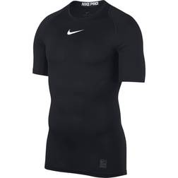 Nike Pro Short-Sleeve Training Top Men - Black/White/White
