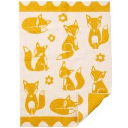 Klippan Yllefabrik Fox Baby Blanket 65x90cm