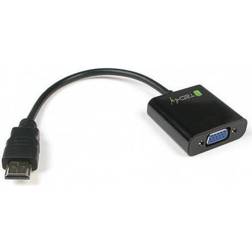 Techly HDMI-VGA M-F Adapter