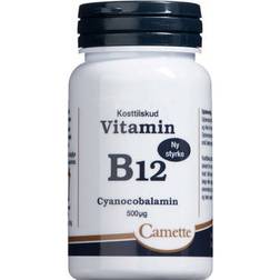 Camette Vitamin B12 Cyanocobalamin 100 stk