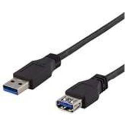 Deltaco USB A-USB A 3.1 (Gen.1) M-F 2m