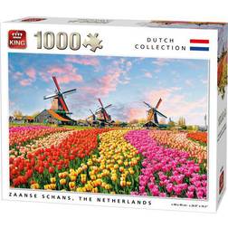 King Dutch Collection Zaanse Schans The Nederlands 1000 Pieces