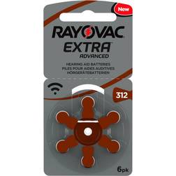 Rayovac Extra Advanced 312 6-pack