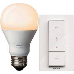 Philips Hue White LED Lamps 9W E27 Wireless Control