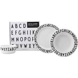 Design Letters Eat & Learn Giftbox Plates