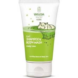 Weleda Børn 2 i en1 Shampoo & Kropssæbe Lively Lime 150ml