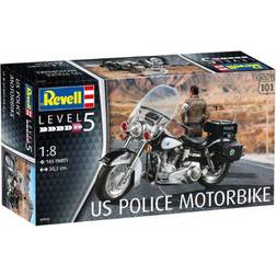 Revell US Police Motorbike 1:8