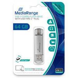 MediaRange MR937 64GB USB 3.1 Type-A/Type-C