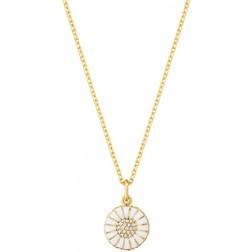 Georg Jensen Daisy Small Necklace - Gold/Diamonds