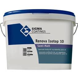 Sigma Coatings Renova Isotop 10 Loftmaling, Vægmaling Hvid 10L