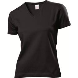 Stedman Classic V-Neck T-shirt - Black Opal
