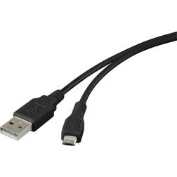 Renkforce USB A - USB Micro-B 2.0 0.3m