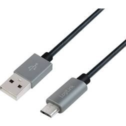 LogiLink USB A-USB Micro-B 2.0 1m