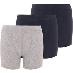 Name It Boxer Shorts 3-pack - Grey Melange (13163613)
