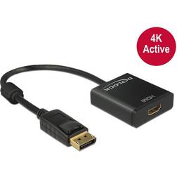 DeLock Active HDMI-DisplayPort Ferrite M-F 0.2m