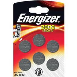 Energizer CR2032 Compatible 6-pack