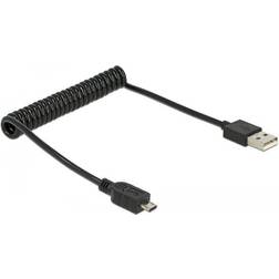 DeLock USB A-USB Micro-B 2.0 0.6m