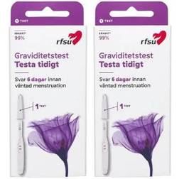 RFSU Graviditetstest Testa Tidigt 2-pack