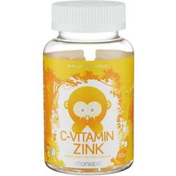Monkids C-Vitamin + Zink 60 stk