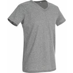 Stedman Ben V Neck T-shirt - Grey Heather
