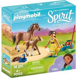 Playmobil Pru med Hest & Føl 70122